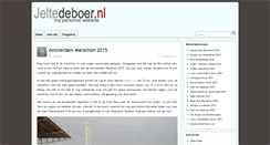 Desktop Screenshot of jeltedeboer.nl